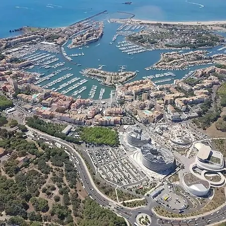 Apartment Cap D T4 Duplex Center Port Private Parking Wifi Air Conditioning Agde