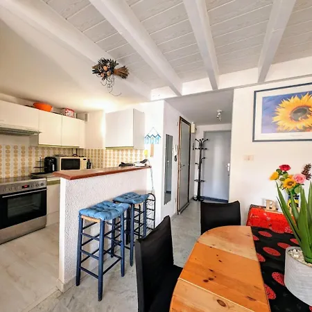 Apartment Cap D T4 Duplex Center Port Private Parking Wifi Air Conditioning Agde