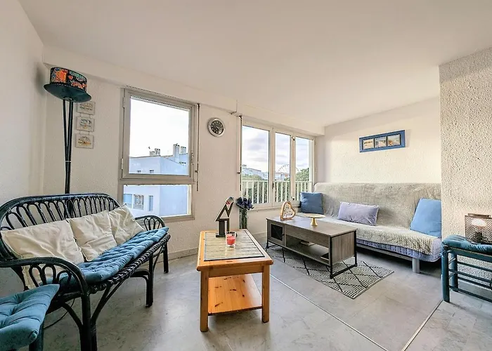 Apartamento Cap D T4 Duplex Center Port Private Parking Wifi Air Conditioning *