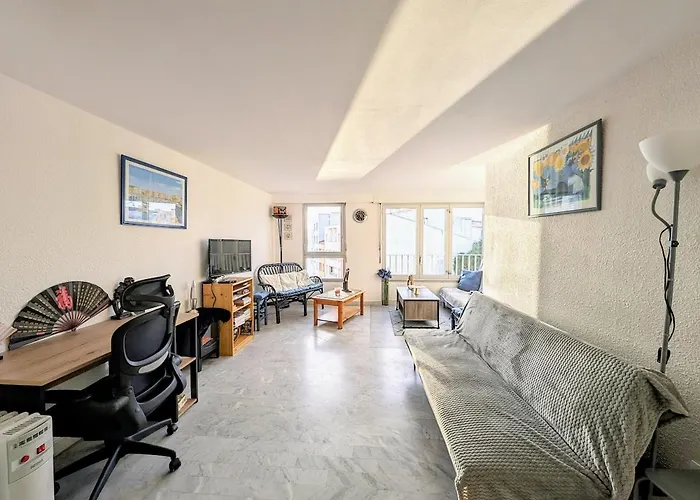 Apartamento Cap D T4 Duplex Center Port Private Parking Wifi Air Conditioning *