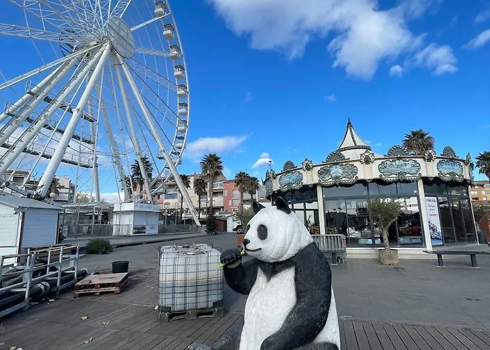 Apartamento Cap D T4 Duplex Center Port Private Parking Wifi Air Conditioning *