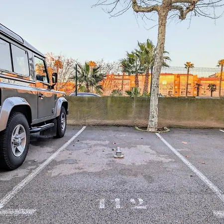 Appartement Cap D T4 Duplex Center Port Private Parking Wifi Air Conditioning Agde