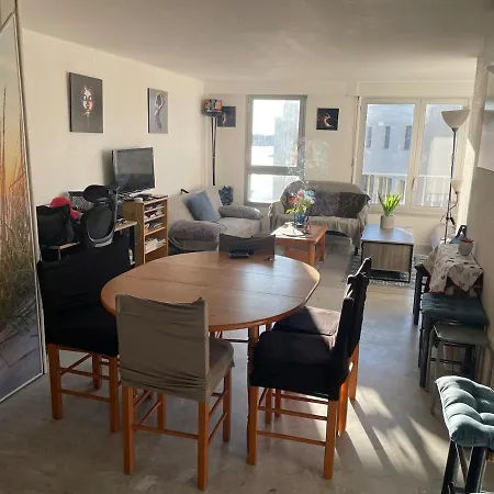 Cap D T4 Duplex Center Port Private Parking Wifi Air Conditioning Appartement *