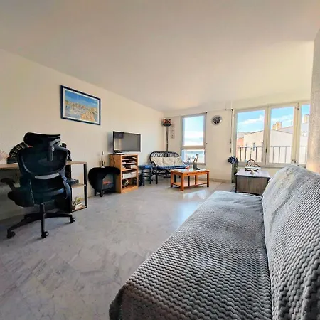 Cap D T4 Duplex Center Port Private Parking Wifi Air Conditioning * Agde