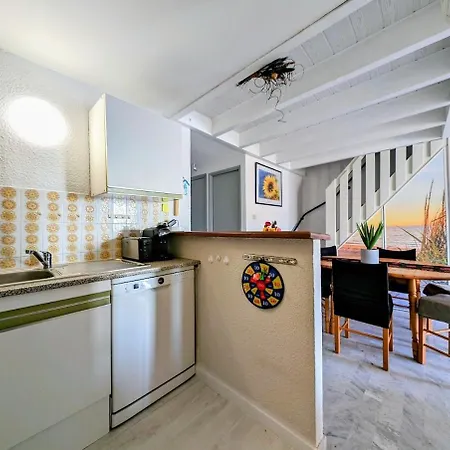 Cap D T4 Duplex Center Port Private Parking Wifi Air Conditioning Appartement