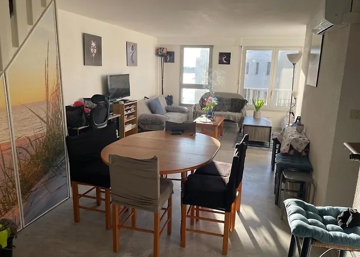 Cap D T4 Duplex Center Port Private Parking Wifi Air Conditioning Appartamento *